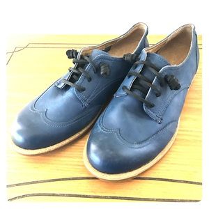 Blue asperity Topsiders